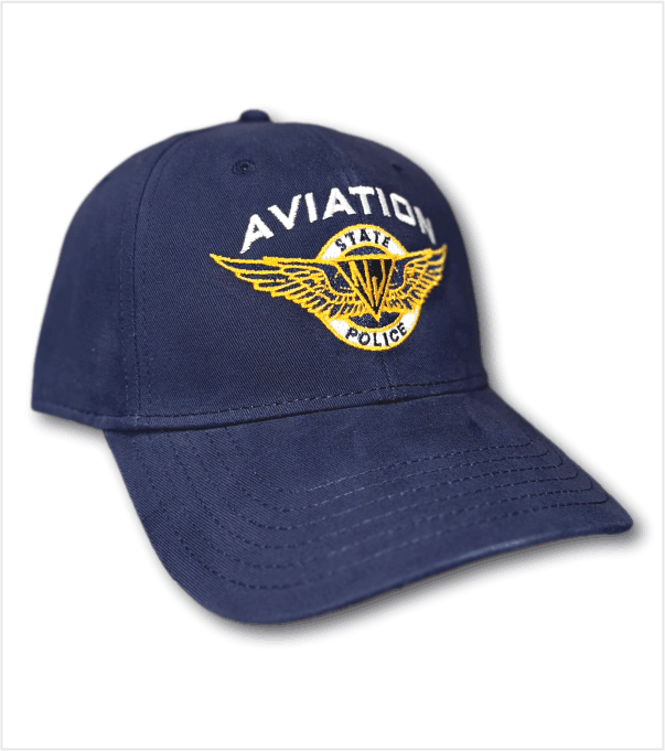 Navy AVIATION with Embroidered Unit Logo – True Blue and Gold