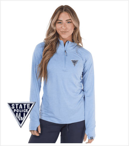 Ladies STORM CREEK Quarter-Zip Pullover with Embroidered Logo