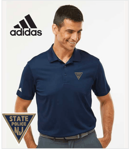 ADIDAS! Sport Polo in COLLEGIATE NAVY with Embroidered Logo