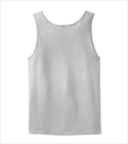 Athletic Grey TANK Printed with Classic Door Logo