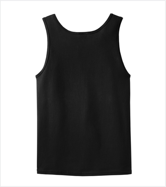Black TANK Printed with Classic Triangle Logo