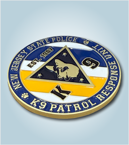 Challenge Coin - K9 PATROL RESPONSE UNIT