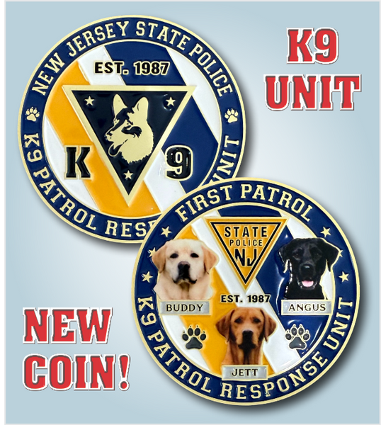 Challenge Coin - K9 PATROL RESPONSE UNIT