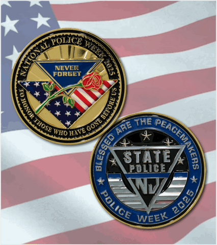 Challenge Coin - POLICE WEEK 2025