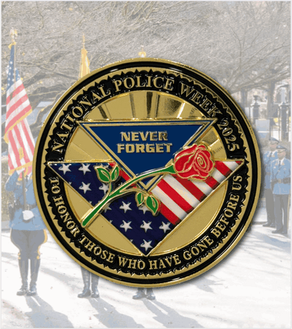 Challenge Coin - POLICE WEEK 2025