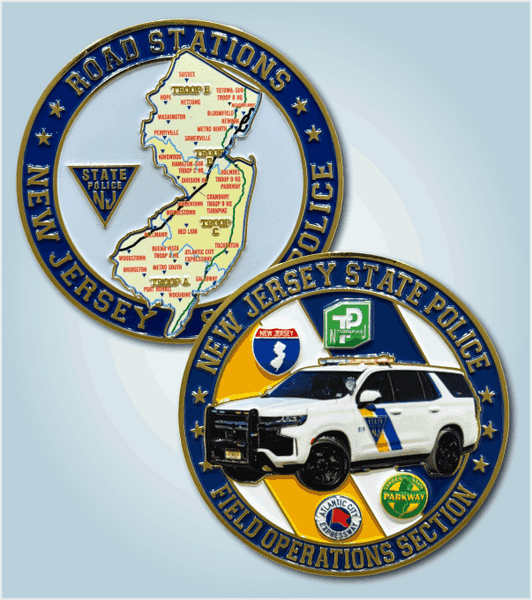 Challenge Coin - ROAD STATIONS