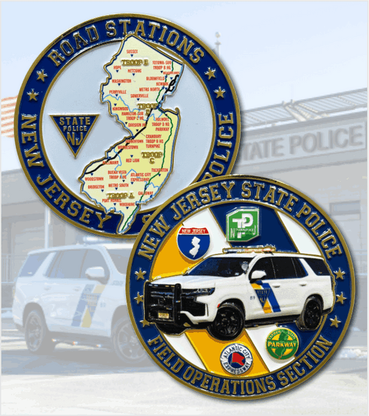 Challenge Coin - ROAD STATIONS