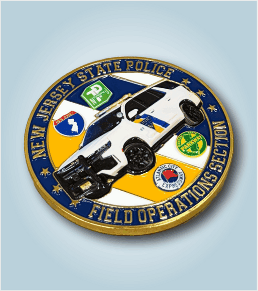 Challenge Coin - ROAD STATIONS