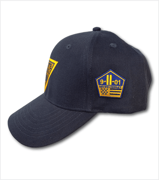 911 NEVER FORGET Navy with Embroidered Classic Logo