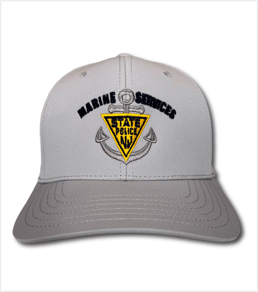 Light Grey MARINE SERVICES Performance Cap with Embroidered Logo