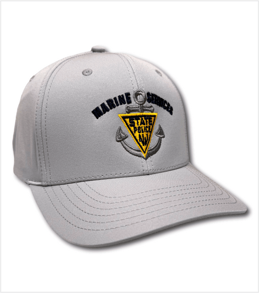 Light Grey MARINE SERVICES Performance Cap with Embroidered Logo
