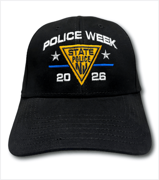 POLICE WEEK 2026 Black with Embroidered Logo