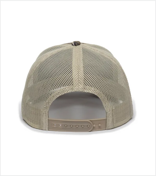 Trucker RealTree TIMBER/Tan Mesh with Embroidered Classic Logo