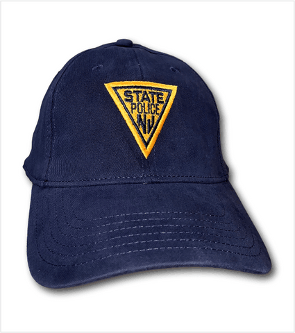 State Police NJ Hat New Jersey Blue Excellent Condition
