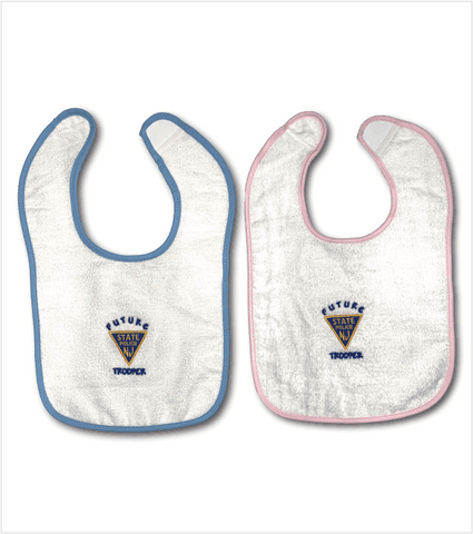 FUTURE TROOPER Embroidered Heavyweight Terry Cloth Bib