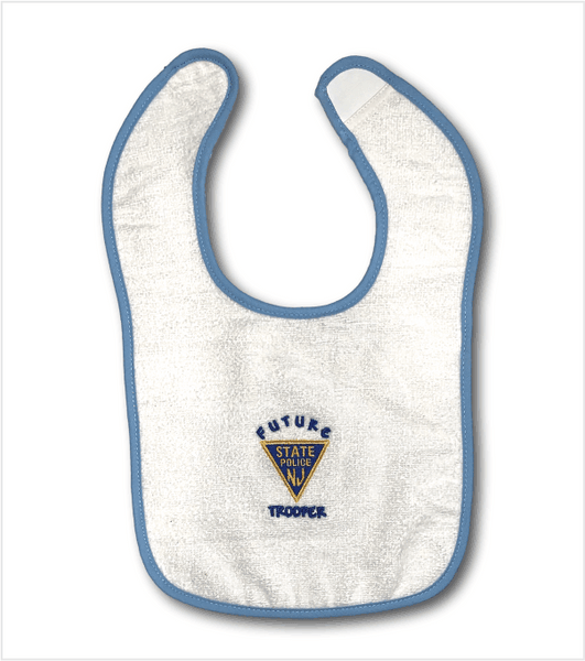 FUTURE TROOPER Embroidered Heavyweight Terry Cloth Bib