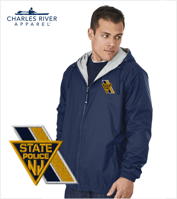 Charles River PERFORMER Hooded Jacket with Embroidered Logo