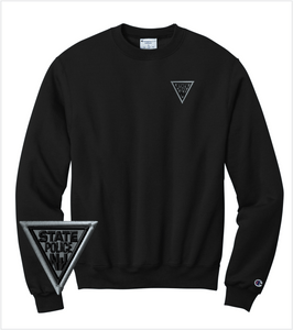 Champion embroidered sweater sales gold