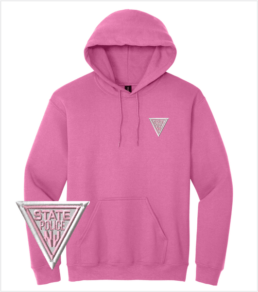 AWARENESS PINK Hood with Embroidered Left Chest Logo