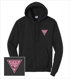 Black Hood with PINK Printed Classic Logo
