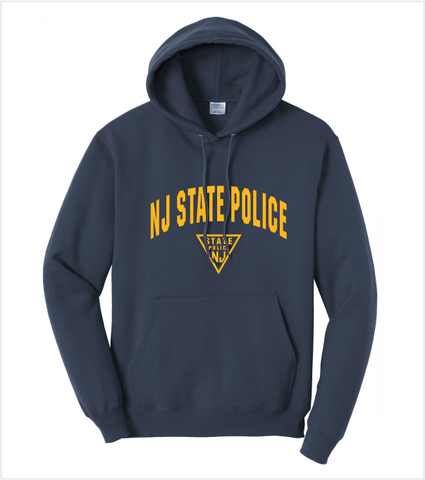 Navy Hood with Printed Full Front Printed Logo