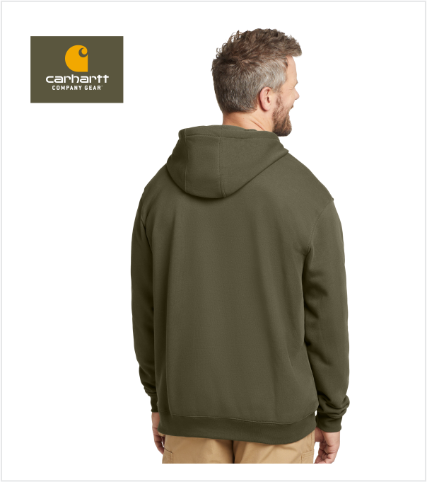 MOSS CARHARTT Hood with Embroidered Logo – True Blue and Gold