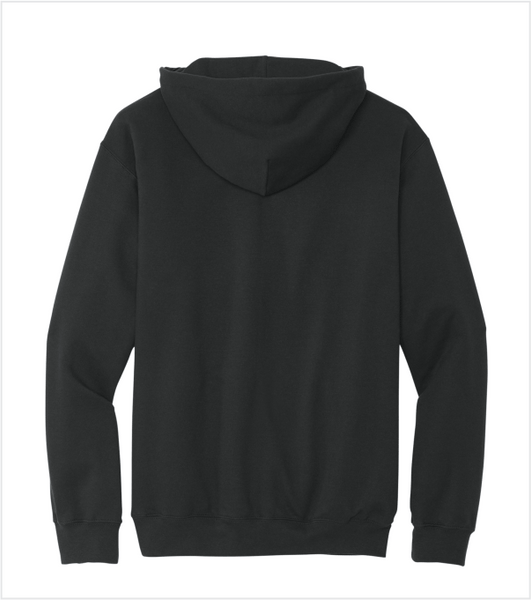 THIN BLUE LINE - Premium Black Hoodie with Embroidered TBL Logo