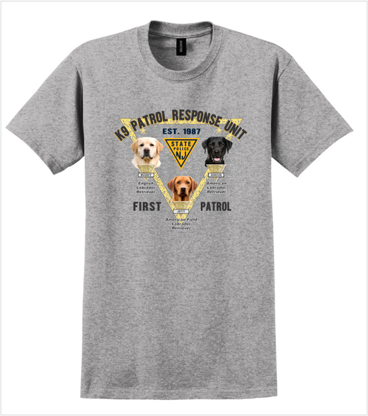 K9 PATROL RESPONSE UNIT - FIRST PATROL Premium T-Shirt