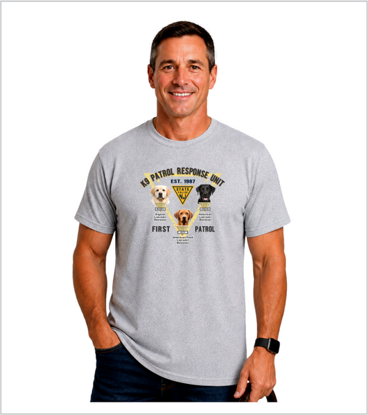 K9 PATROL RESPONSE UNIT - FIRST PATROL Premium T-Shirt