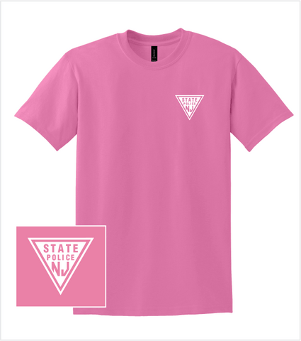 AWARENESS PINK T-shirt Printed with White Classic Logo