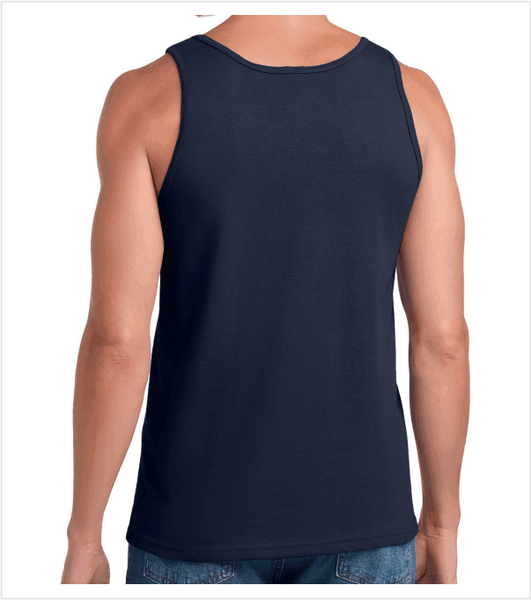 Navy TANK Printed with STATE POLICE Logo