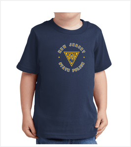 TODDLER Navy T-shirt with Printed Logo