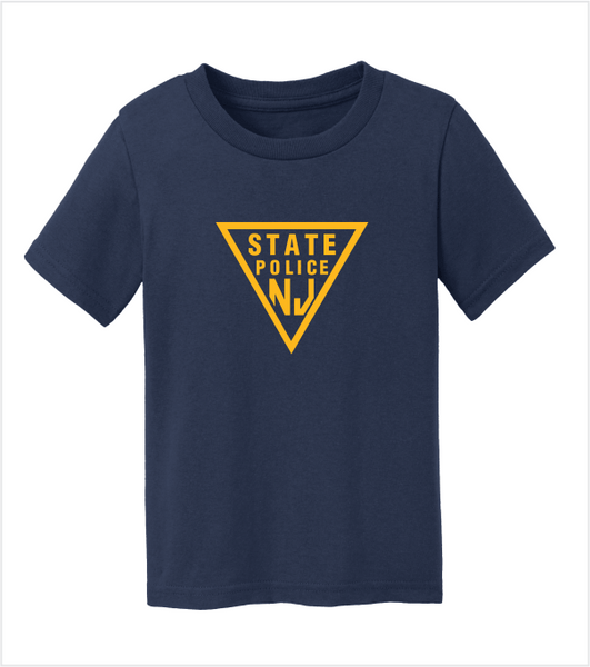 TODDLER Navy Blue T-shirt with Printed Logo