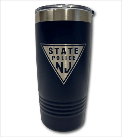 20 oz. STAINLESS TUMBLER - Navy with Laser Engraved Logo