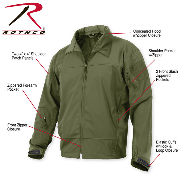 Olive Drab COVERT OPS Rothco Jacket