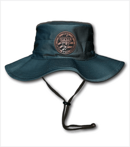 ROTHCO BUCKET BOONIE HAT - Olive Drab with Leather 1921 Patch