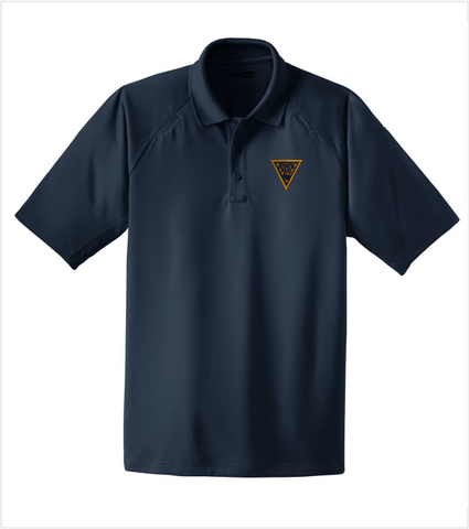Cornerstone Deep Navy Tactical Performance Polo with Embroidered Logo